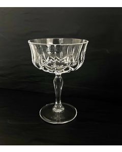 Cut Crystal Champagne Coupe