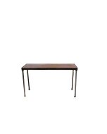 Dark Artisan Tall Table 6 Foot x 24" Wide x 42" High