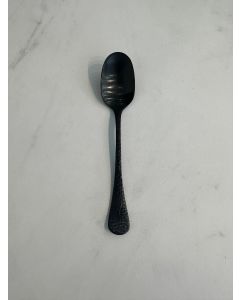 Black Hammered Teaspoon