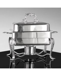 Square Silver Chafing Dish