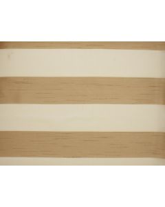 Gold Chiffon Stripe 81" x 81" Square Table Linen