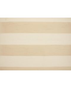Ivory Chiffon Stripe 81" x 81" Square Table Linen