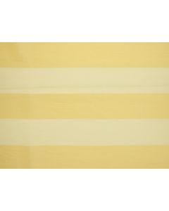 Yellow Chiffon Stripe 81" x 81" Square Table Linen