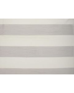 Silver Chiffon Stripe 81" x 81" Square Table Linen