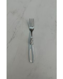 Clear Handle Dinner Fork