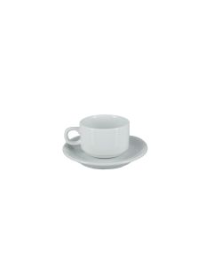 White Demitasse Cup for food