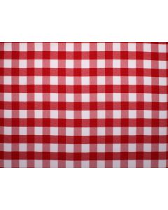 Red Gingham 54" x 54" Square Table