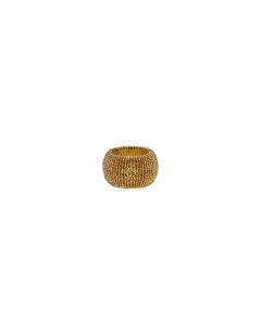 Gold Bead Napkin Ring