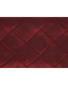 Dark Red Pintuck 90" x 156" Rectangular Table Linen