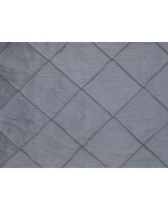 Silver Pintuck 90" x 156" Rectangular Table Linen