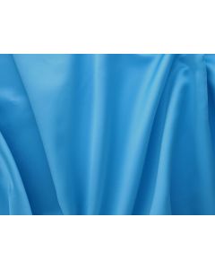 Turquoise Satin 90" x 132" Rectangular Table Linen