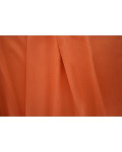 Orange Shantung 96" Round Table Linen