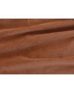 Terracotta Suede 126" Round Table Linen