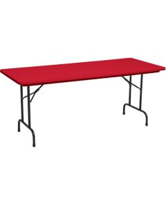 6 Foot Red Children's Table