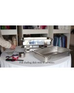 Chafer Rectangular Stainless 