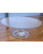Kaleidoscope Glass Cake Stand