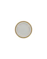 Gold Filigree Dessert + Salad Plate