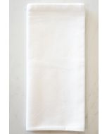 White Cotton Dinner Napkin